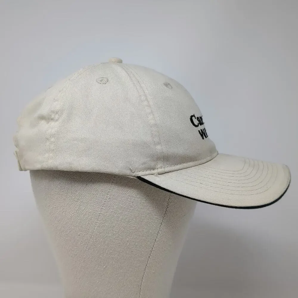 Port & Company Care House Warehouse Baseball Cap Beige Black One Size Strapback